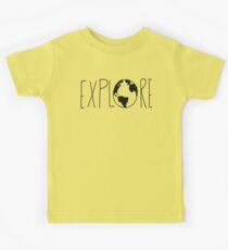 Explore the Globe Kids Tee
