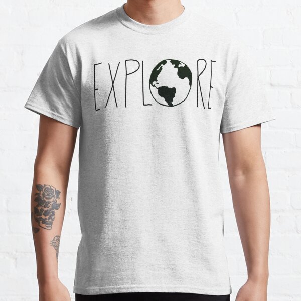 Explorez le globe T-shirt classique