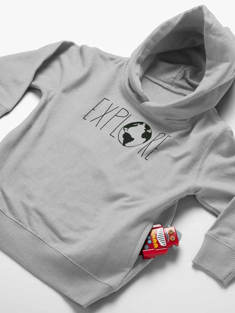Alternate view of Explore the Globe Toddler Pullover Hoodie