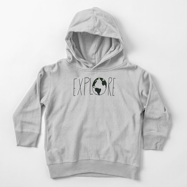 Explore the Globe Toddler Pullover Hoodie