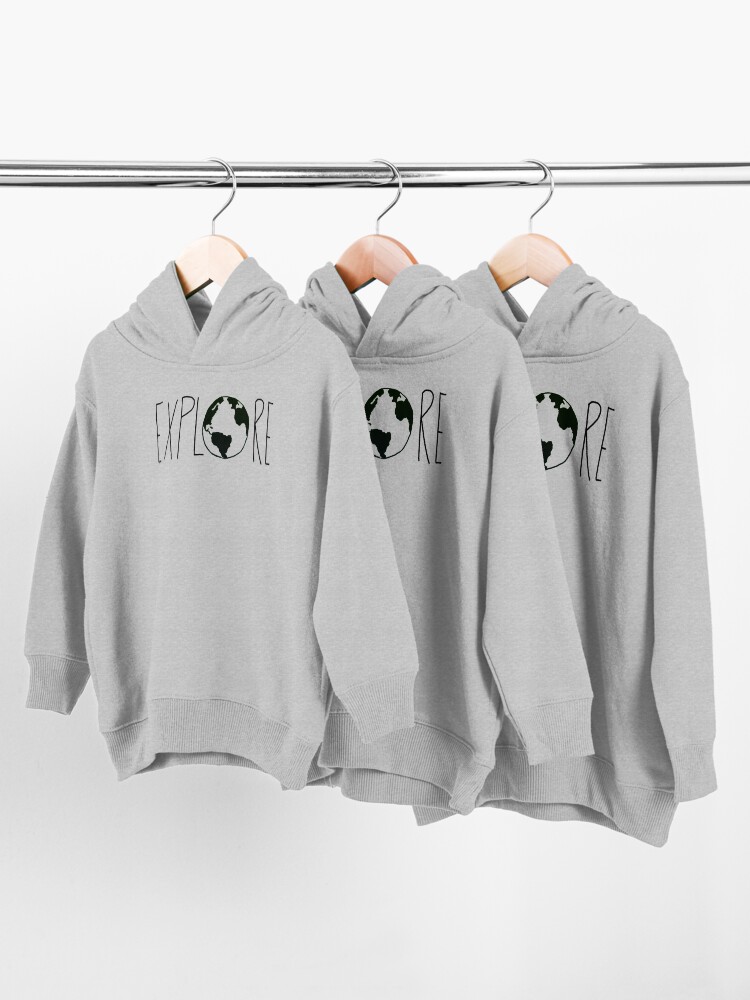 Alternate view of Explore the Globe Toddler Pullover Hoodie