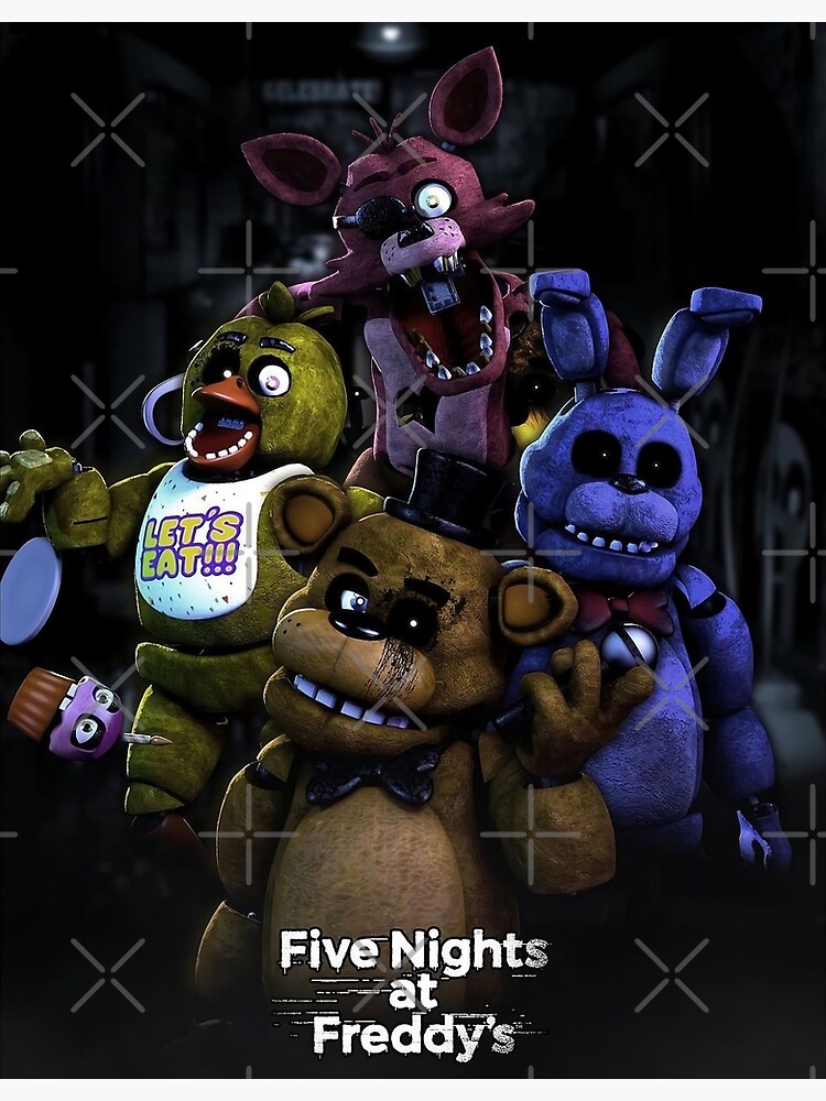 Disover Scarry Fnaf Characters Premium Matte Vertical Poster