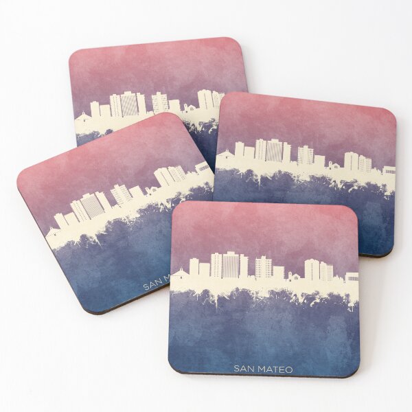 Item preview, San Mateo California Skyline designed and sold by ArtPrints.