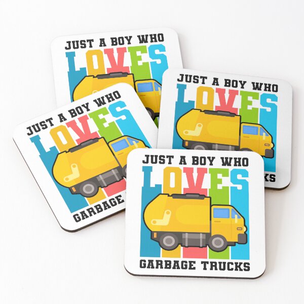 Item preview, Just A Boy Who Loves Garbage Trucks  designed and sold by TashaVector.