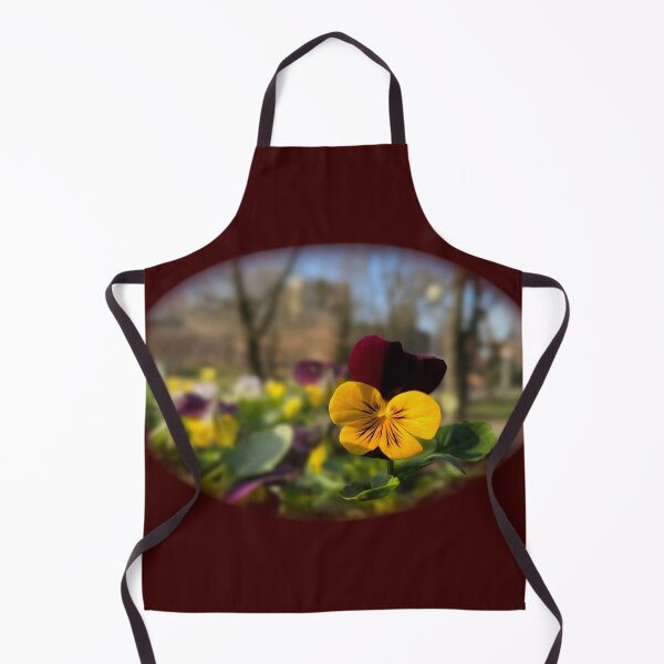 Item preview, Burgundy yellow pansy designed and sold by feiermar.