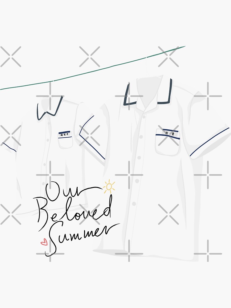 "Our Beloved Summer " Sticker for Sale by dindastickers Redbubble