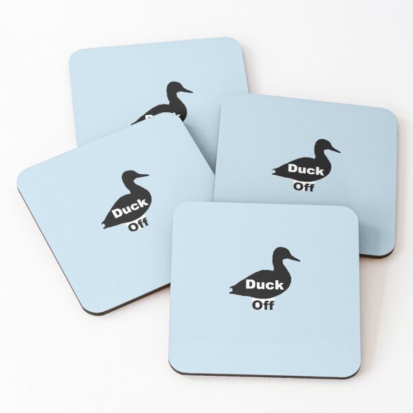 Item preview, Duck Off! Sticker designed and sold by SaschTolle.