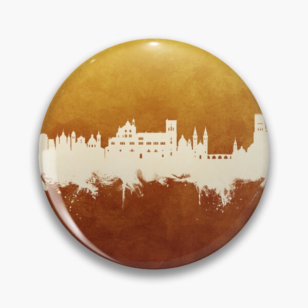 Artikelvorschau, Granada Spain Skyline entworfen und verkauft von ArtPrints.