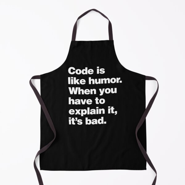 Item preview, Code is Like Humor - Funny Programmer Saying Quote designed and sold by elhefe.
