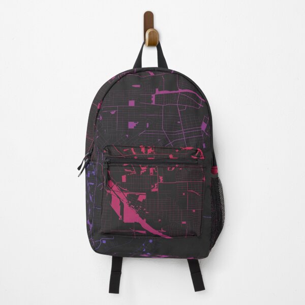 Item preview, Jacksonville Pink Blue Map Art Florida USA designed and sold by EpicMaps.