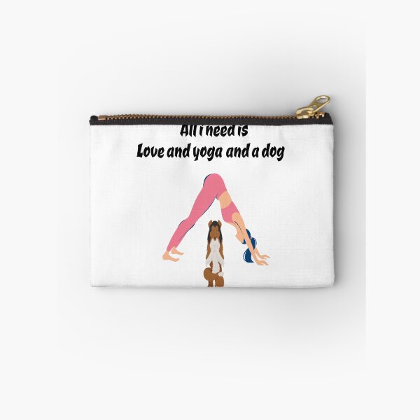 Item preview, Todo lo que necesito es amor, yoga y un perro. designed and sold by LALAINEBARROS.