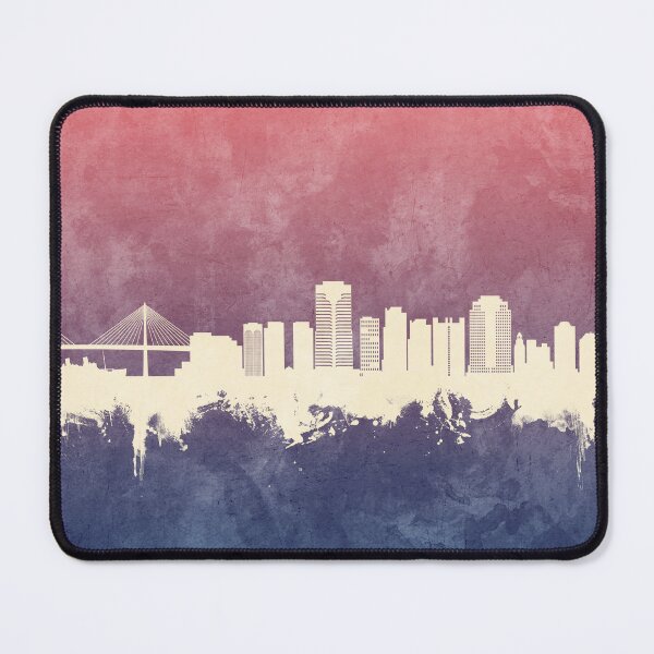 Item preview, Long Beach California Skyline designed and sold by ArtPrints.