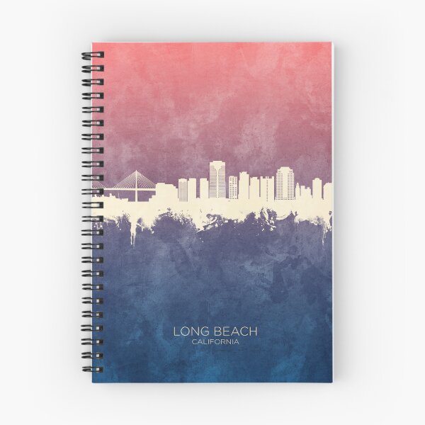 Item preview, Long Beach California Skyline designed and sold by ArtPrints.