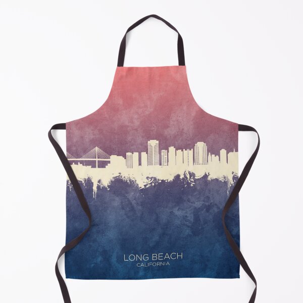 Item preview, Long Beach California Skyline designed and sold by ArtPrints.