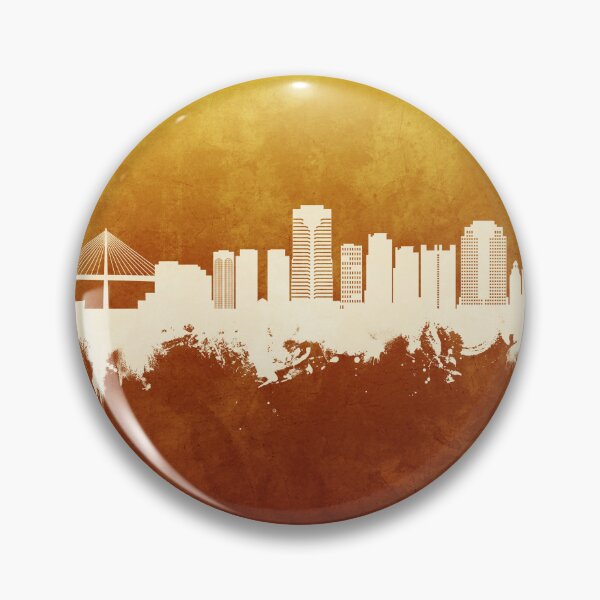 Artikelvorschau, Long Beach California Skyline entworfen und verkauft von ArtPrints.