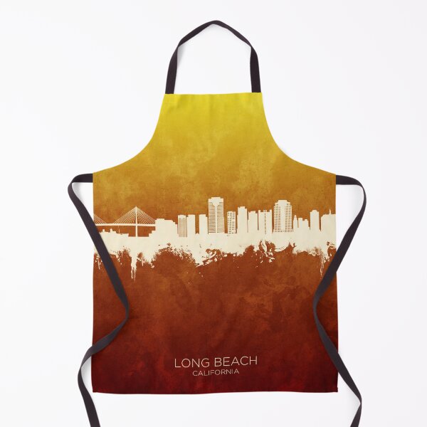 Item preview, Long Beach California Skyline designed and sold by ArtPrints.