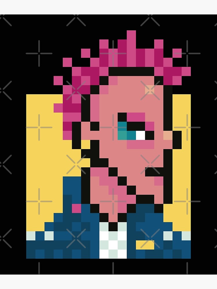 pixelated punk by DerSenat