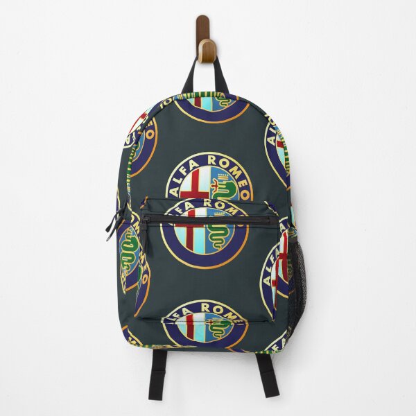 Alfa Romeo CARBON Backpack EMBROIDERED Auto Logo Rucksack Bag Accessories Mens Alfa Romeo CARBON Backpack EMBROIDERED Auto Logo Rucksack Bag Accessories Mens