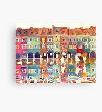 Rain in Poznan Canvas Print