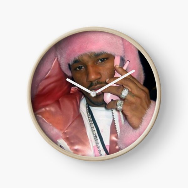 cam'ron in pink Clock