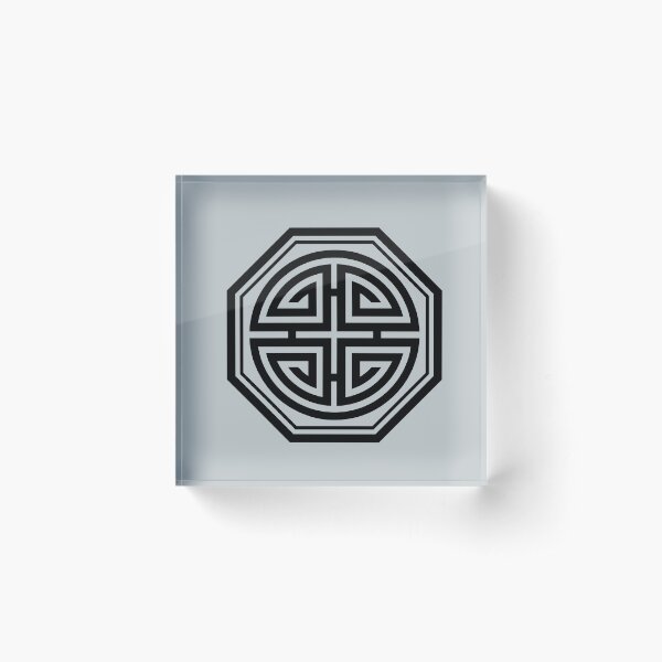 Aperçu de l'œuvre Quatre bénédictions, symbole chinois, bonne chance, fortune créée et vendue par nitty-gritty.