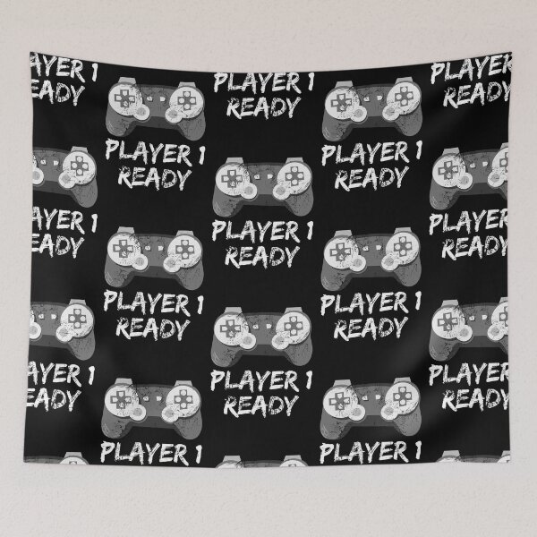 Item preview, Player 1 Ready, Gaming Couples T-Shirt designed and sold by FNStuff.