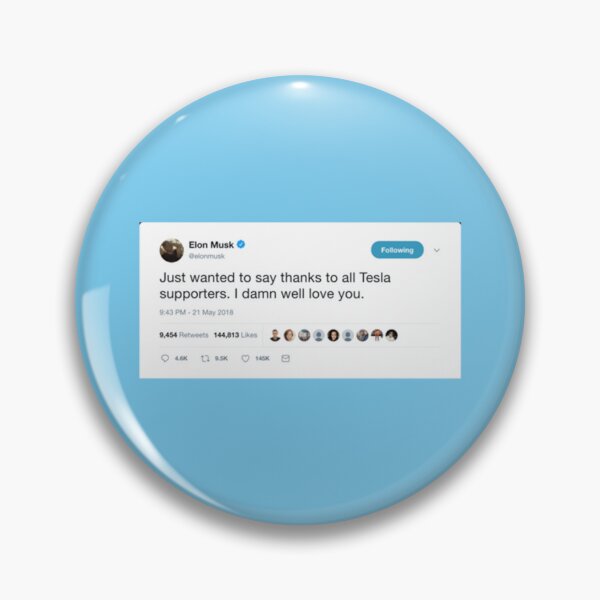 Item preview, Elon Musk feeling good tweet tee   designed and sold by popmosist.