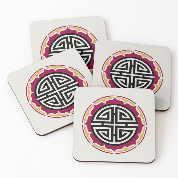 Item preview, Four Blessings, Chinese, Good Luck Symbol, Lotus, Flower, China designed and sold by nitty-gritty.