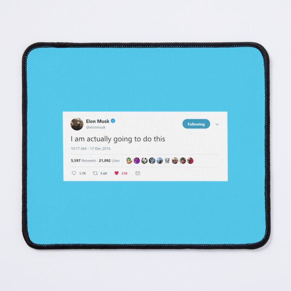 Item preview, Elon Musk Tweet Twitter   designed and sold by popmosist.