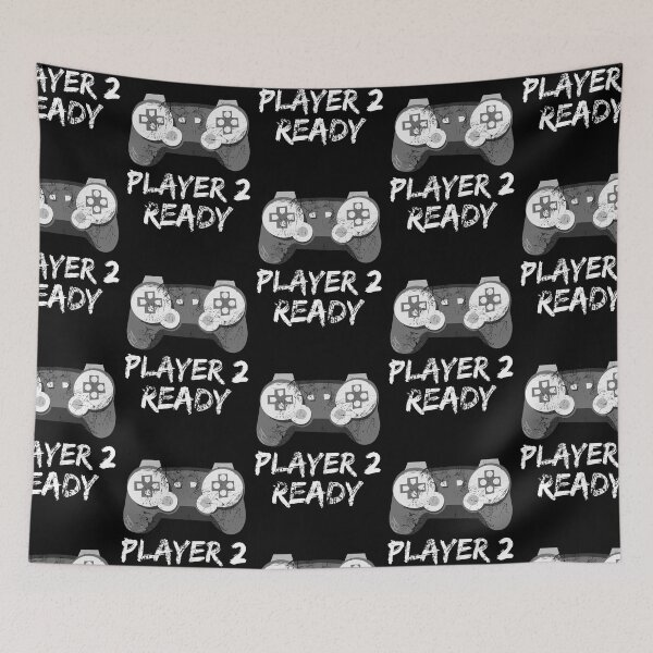 Item preview, Player 2 Ready, Gaming Couples T-Shirt designed and sold by FNStuff.