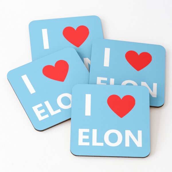 Item preview, I Heart Love Elon Musk Fan Space Gift   designed and sold by popmosist.