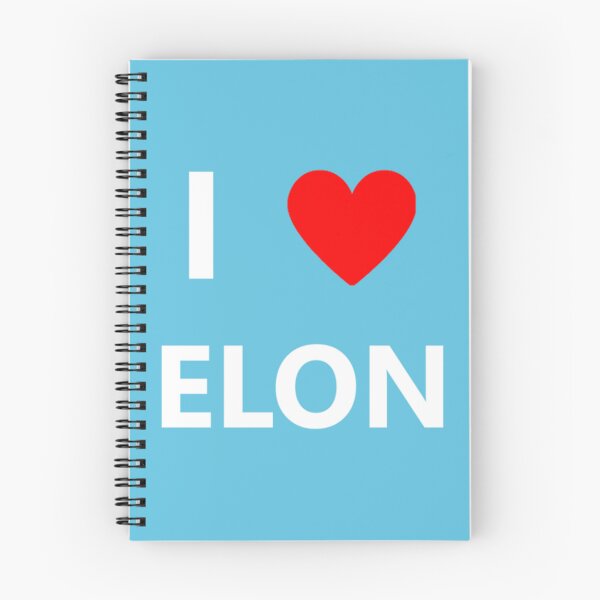 Item preview, I Heart Love Elon Musk Fan Space Gift   designed and sold by popmosist.