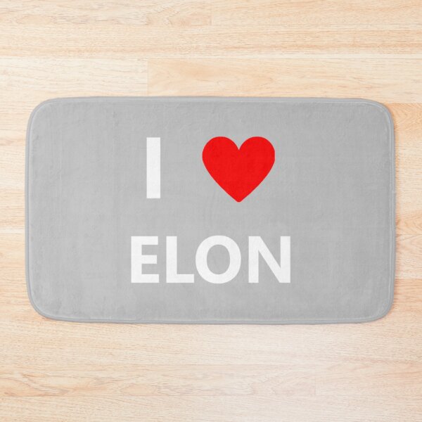 Item preview, I Heart Love Elon Musk Fan Space Gift   designed and sold by popmosist.