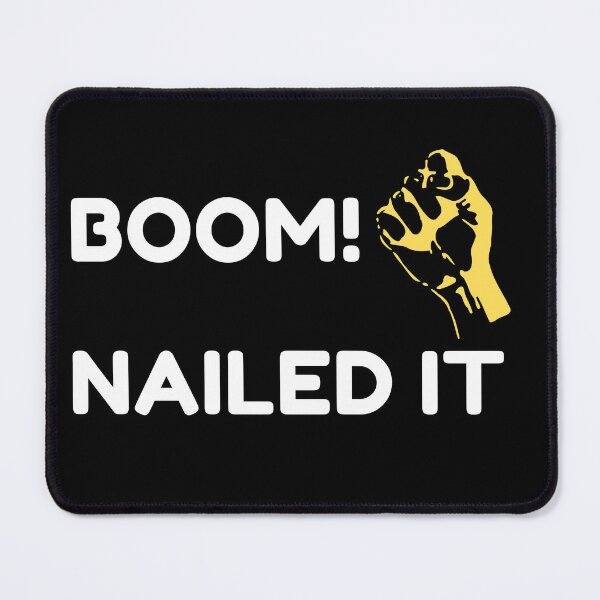 Item preview, BOOM NAILED IT designed and sold by LibicoStore.