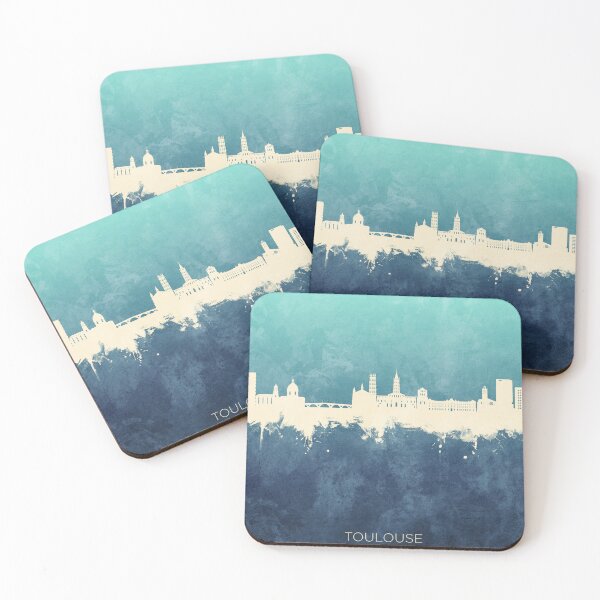Item preview, Toulouse France Skyline designed and sold by ArtPrints.