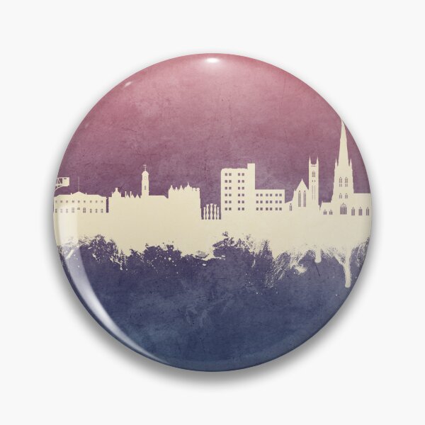 Item preview, Warrington England Skyline designed and sold by ArtPrints.