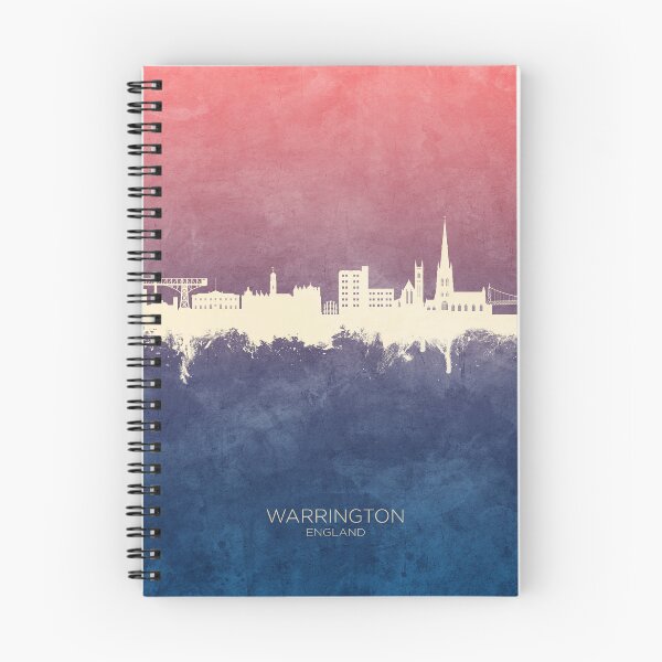 Item preview, Warrington England Skyline designed and sold by ArtPrints.