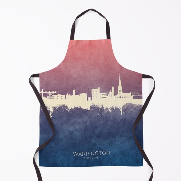 Item preview, Warrington England Skyline designed and sold by ArtPrints.