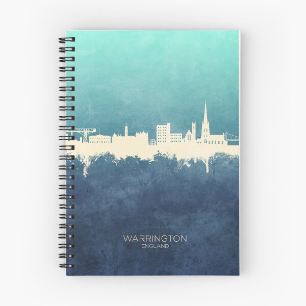 Item preview, Warrington England Skyline designed and sold by ArtPrints.