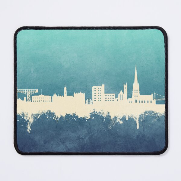 Item preview, Warrington England Skyline designed and sold by ArtPrints.