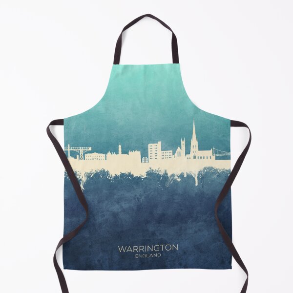 Item preview, Warrington England Skyline designed and sold by ArtPrints.