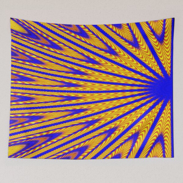 Item preview,   FUNNY NAVY BLUE AND GOLD ABSTRACT DOT PATTERN - SWEET COLLECTION OF SYMETRICAL LINES(17). designed and sold by Ralek.
