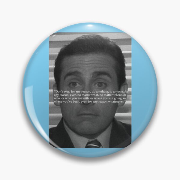 Item preview, Michael Scott Inspirational Quote Premium  designed and sold by popmosist.