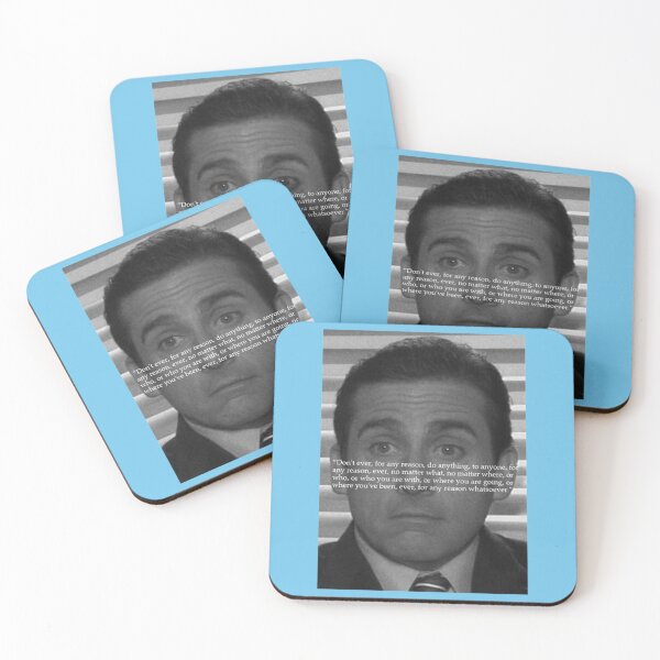 Item preview, Michael Scott Inspirational Quote Premium  designed and sold by popmosist.