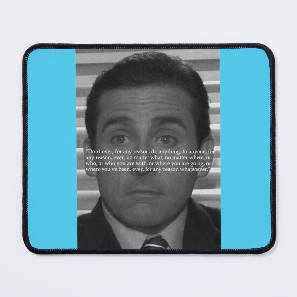 Item preview, Michael Scott Inspirational Quote Premium designed and sold by popmosist.
