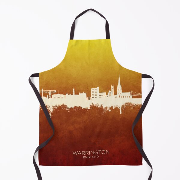 Item preview, Warrington England Skyline designed and sold by ArtPrints.