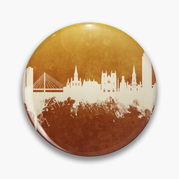 Item preview, Nantes France Skyline designed and sold by ArtPrints.