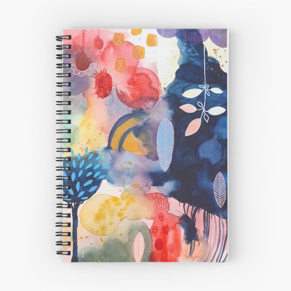Item preview, Grow Big - Abstract watercolor with tree and leaves designed and sold by SusanneRoseArt.