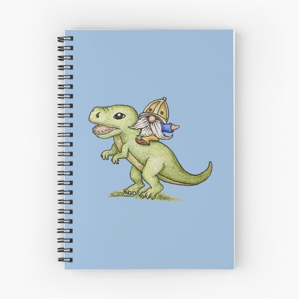 Item preview, Dinosaur Riding Gnome designed and sold by SarahCD13.