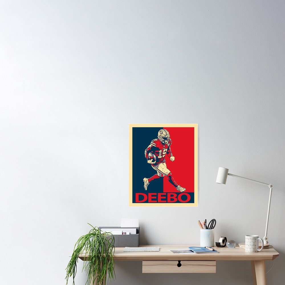 deebo samuel artwork Sticker for Sale by AureliaWright